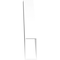 Ekena Millwork 5 1/2-in. W x 26-in. D x 30-in. H Traditional Architectural Grade PVC Knee Brace BRCP055X26X30TRA - alternate 3
